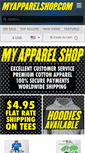 Mobile Screenshot of myapparelshop.com